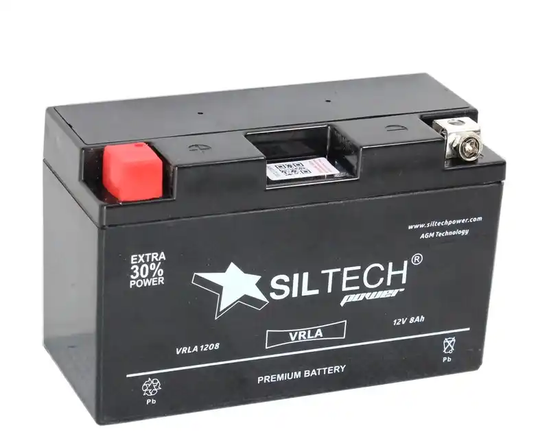 SILTECH VRLA СТ-1208 12V8 A/ч п.п. [д150ш65в94/130А] (YT7B-4)